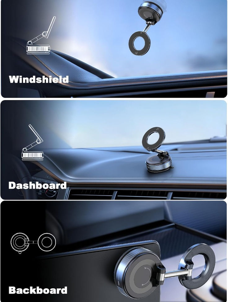 Magnetic Suction Phone Holder